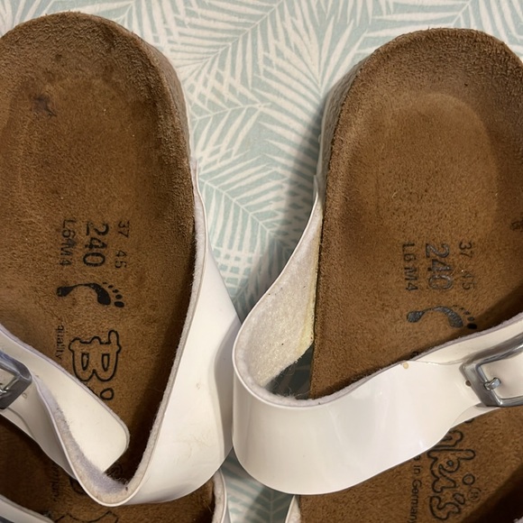 Birkenstock Florida size 37, 6-6 1/2 white Florida sandals, beautiful. - Picture 3 of 6
